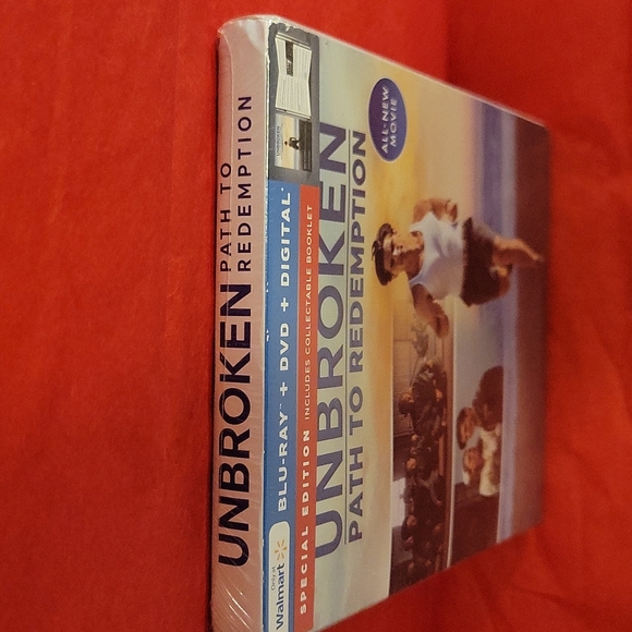 🌲 NWT Unbroken - Path to Redemption Blu-ray movie film Special Edition - Picture 4 of 5